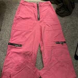 ragged priest pink cargo pants